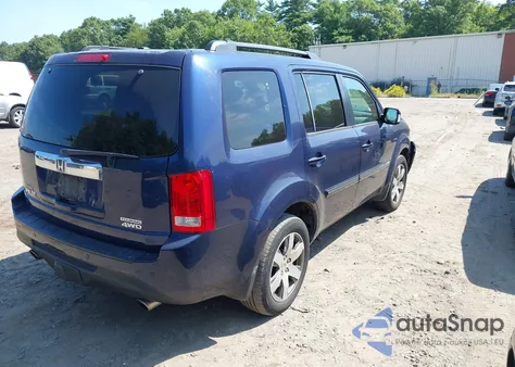 2015 Honda Pilot Touring из США, поврежденный, VIN 5FNYF4H96FB062945